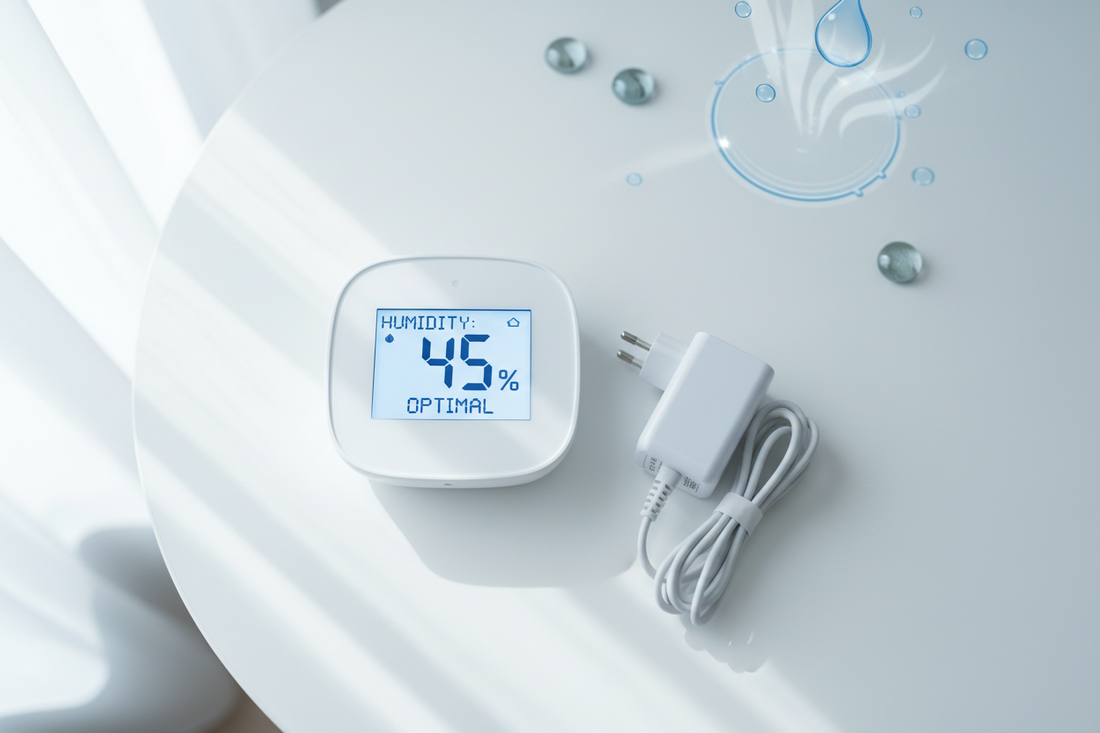 Everyday Humidity Balance Made Easy with Smart Monitoring and AC Adapters
