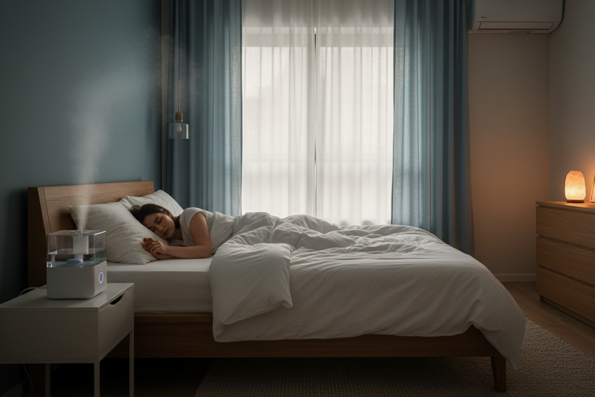How Everyday Humidity Balance, Breathe Better Series, and Window Treatments Improve Sleep Quality