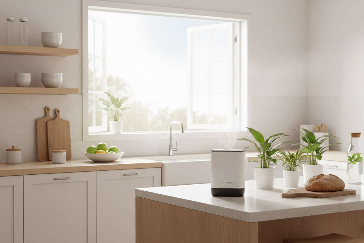 Kitchen Air Improvement Tips With Clean Atmosphere Collection, Moisture Absorbers, and Fresh Living Solutions