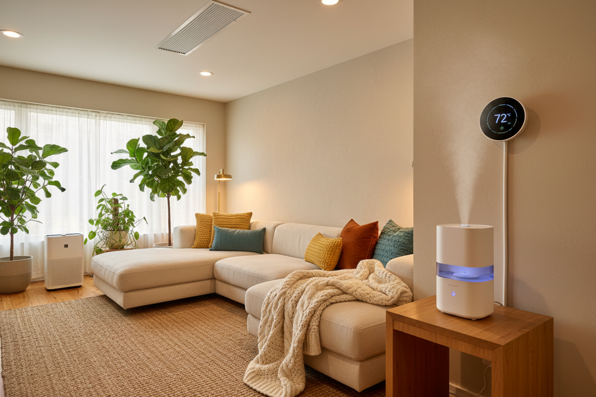 Smart Climate Optimization: Combining HVAC Equipment, Smart Humidity Control, and Cooling & Air Quality for Healthier Indoor Living