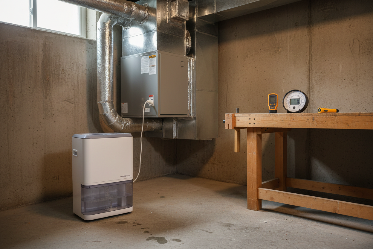 Moisture Defense & Climate Efficiency: Moisture Absorbers, HVAC Equipment & Measure & Inspect Tools for Structural Home Protection