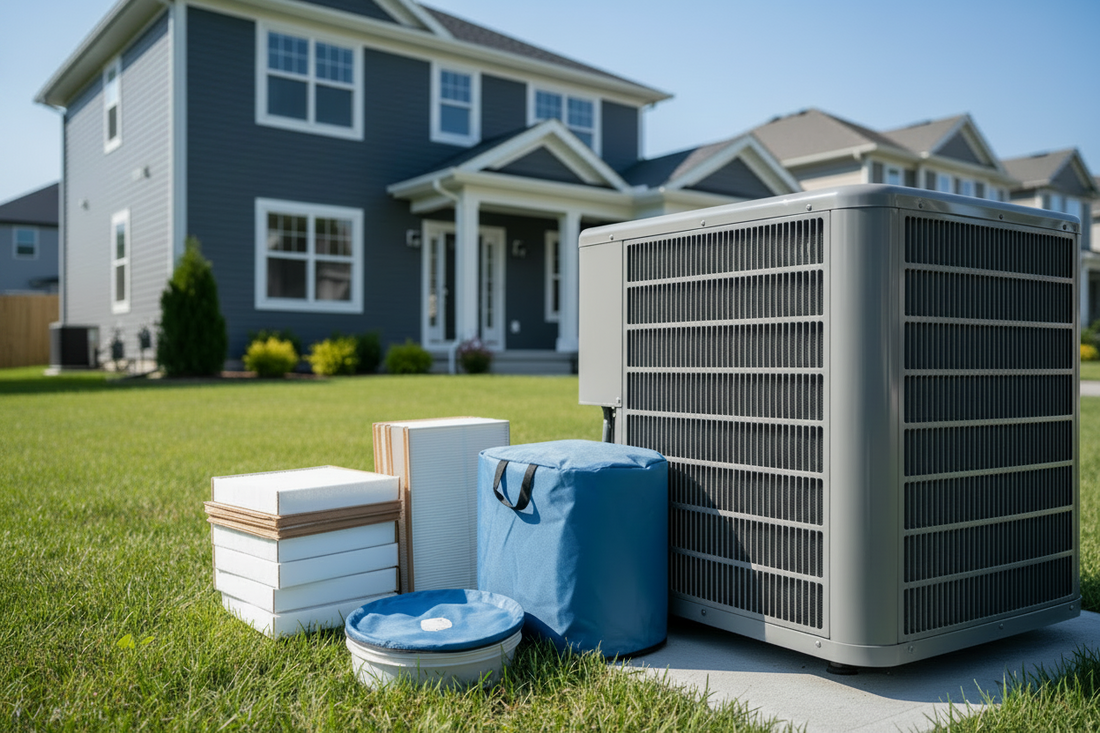 The Role of Exterior Maintenance and AC Accessories in Cooling Performance