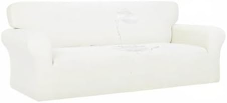 PureFit 100% Dual Waterproof Couch Cover Slipcovers for Couches and Sofas - Stretch Non Slip Fleece Sofa Covers Washable, Leakproof Furniture Protector for Kids, Pets, Dog (Sofa, Beige) - Image 8