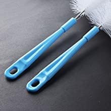 ALINK 8-Pack Bottle Cleaning Brush Set - Long Handle Bottle Cleaner for Washing Narrow Wine/Beer Bottle, Thermos, Hummingbird Feeder, Sport Well, Plus Kettle/Straw Brush - Image 9