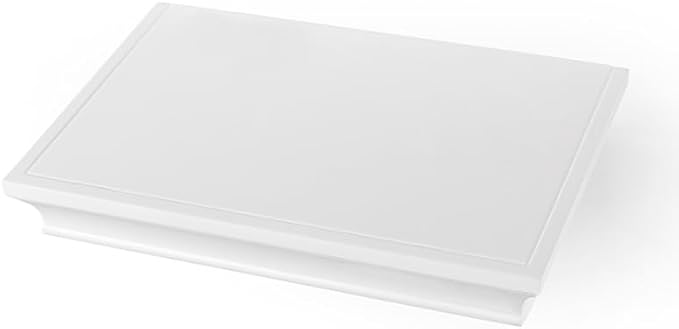 AHDECOR White Floating Shelves Wall Mounted, Deeper Wall Storage Shelf for Home Décor, Super Sturdy, Easy to Install, 12” Wide, 7.75” Deep - Image 6