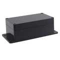 Watertight Junction Box, IP67 Waterproof Project Box Durable ABS Plastic Electronic Enclosure Case for DIY Electrical Project with Wall Fixed Ear 6.22" x 3.54" x 2.52"(158 x 90 x 64 mm) by YETLEBOX