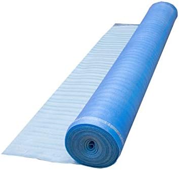 3in1 Vapor Barrier Flooring Underlayment w/Overlap and pre-Attached Tape Strip - Bestlaminate- 2mm - 500sq.ft (Bundle 5 Rolls Each 100 sg.ft.) - Image 2