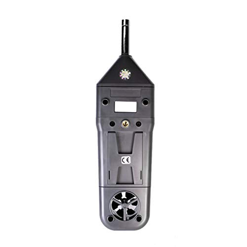Sper Scientific Environmental Quality Meter with Sound 850069 – Air Speed, Temperature, Humidity, Light & Sound Meter, Thermocouple Probe, Dual LCD Display - 4 pc - Image 2