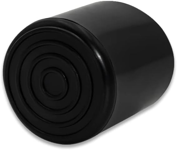 Flyshop 7/8", 22 mm, Patio Round Chair Leg Caps, Furniture Table Feet Covers Floor Protectors, Flexible Anti-Scratch PVC Legs Tips, 8 Pack, Black - Image 4