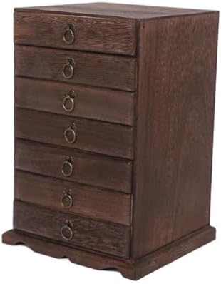 Multi-Layer Solid Wood Jewelry Storage Box for Necklaces, Earrings, and Accessories - Elegant Organizer for Collectibles and Gifts - Image 3