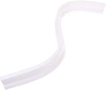Mikikit Strip for Bathroom and Kitchen Silicone Water Barrier for Wet and Dry Separation Easy Installation Shower Stopper Strip White by Mikikit