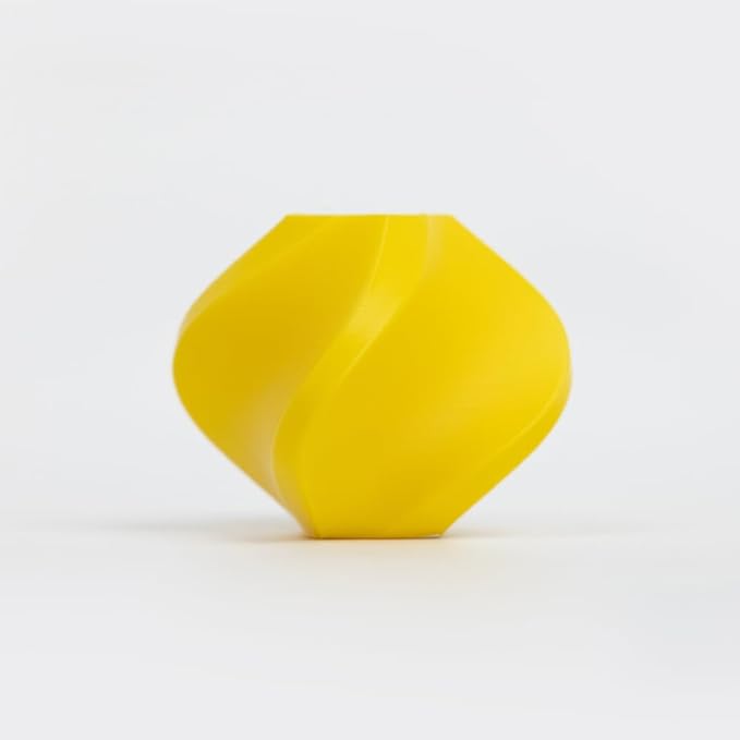 R3D PLA Filament 1.75mm, 0-370 mm/s High Speed PLA Printing, Dimensional Accuracy +/- 0.02mm, 1KG (2.2lbs) Clear Plastic Spool 3D Printer Filament (Yellow) - Image 2