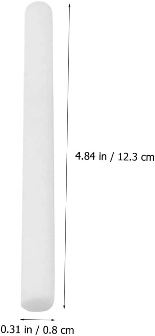 Cabilock 10Pcs Long Volatile Essential Oil Diffuser Sticks Cotton Fiber Aroma Wands for Home Bathroom Living Aromatherapy Meditation Spa Use - Image 2
