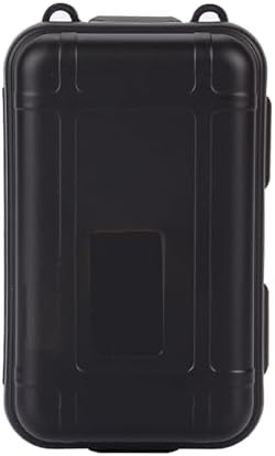 Dioche Small Hard Case Box, Waterproof Plastic Container with Zippered Seal for Outdoor Survival Gear, Camping, Fishing, Boating, Travel, Airtight Dry Storage, Shockproof Floating Carry Case - Image 9