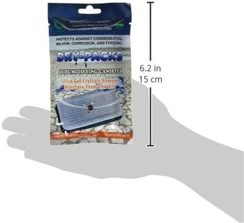 Dry-Packs Indicating Silica Gel 40 Grams in Sturdy Aluminum Dehumidifying Canister - No Cobalt Chloride II - DP40CAN - Image 7