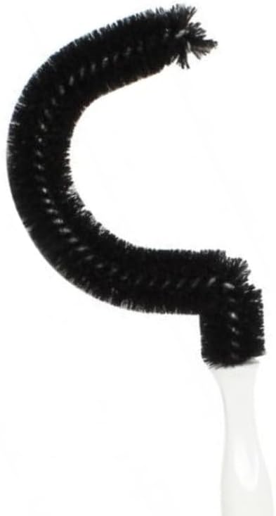 TrueCraftware- Coffee Decanter Cleaning Brush with Curved Head and Plastic Handle-10 Inches Nylon Brush Household Tools Flexible Scourer for Decanters Goblets Glasses Cups - Image 3