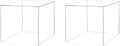 2 Pack Food Riser for Buffet Table Clear Acrylic Square Box 5" Display Stand Hollow Bottom No Lid for Catering and Events No Assembly by Marketing Holders by MarketingHolders