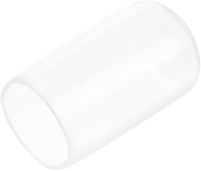uxcell 20pcs Rubber End Caps Protective Caps 11mm ID Vinyl PVC Round Tube Bolt Cap Cover Screw Thread Protectors, Clear by uxcell