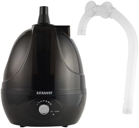 BETAZOOER Reptile Humidifiers Mister Fogger with Extension Tube/Hose, Suitable for Reptiles/Amphibians/Herps/Vivarium with Terrariums and Enclosures (2.5 Liter Tank) by BETAZOOER