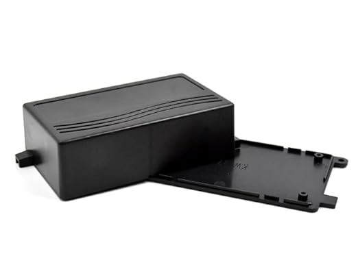 Fielect 2Pcs Project Box ABS Plastic Junction Box Dustproof Universal Electrical Project Case Enclosure with Ear Black, 2.76 x 1.77 x 1.38 inch - Image 6