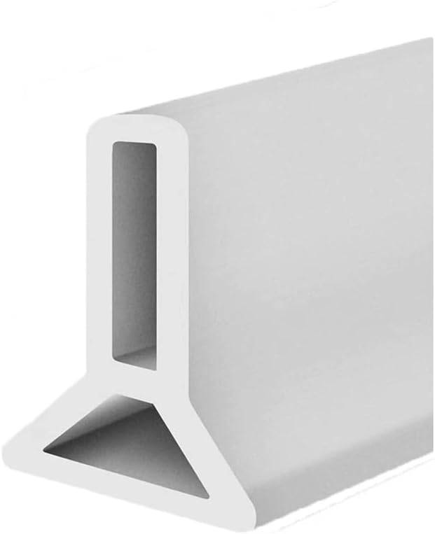 Adjustable Shower Water Blocker – Splash Guard for Bathtub & Walk-in Shower | Triangular Reinforced, Durable Silicone | Easy Peel-and-Stick Installation | Waterproof, Anti-Mold & Custom Shapes by Unknown