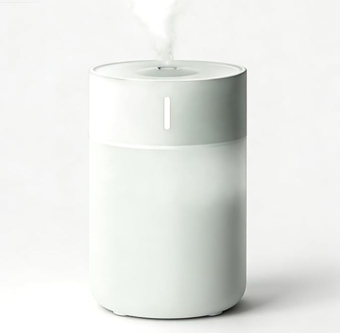 Desktop Humidifier with Cool Mist, Compact Design, White by Unknown