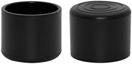 Flyshop 1-3/16" 30mm Patio Chair Leg Caps Furniture Table Covers Floor Protectors Flexible Non-Marking PVC Round Legs 8 Pack - Image 3