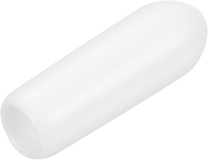 uxcell 20pcs Rubber End Caps 4mm(5/32") ID Vinyl Round End Cap Cover Screw Thread Protectors White by uxcell