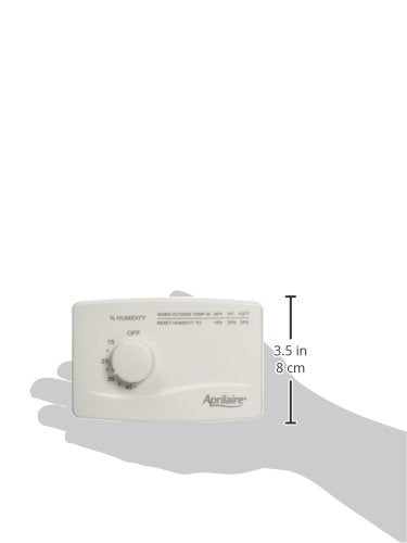 AprilAire 4655 Manual Whole-House Duct or Wall Mounted Humidifier Control Humidistat for AprilAire Whole-House Humidifiers, Low Voltage 24VAC - Image 3