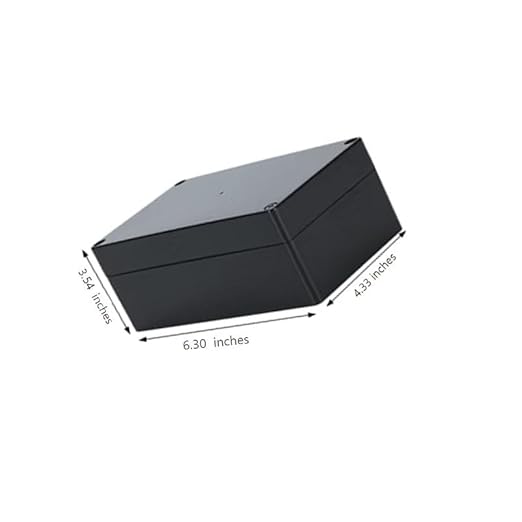 Project Box for Electronics -Electrical Enclosure, Junction Box ABS Plastic Dustproof Waterproof IP65, with 4 PCS M16 Cable Glands Black (6.3x4.33x3.54 inch (160 x 110 x90 mm) - Image 7