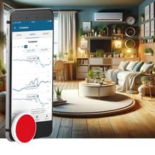 Disc Maxi Temperature Sensor and Logger for iPhone & Android, Bluetooth Compatible, Remote Wireless Thermometer, Long Range, Large Memory, Unlimited Data Export, USA Developed and Supported - Image 5