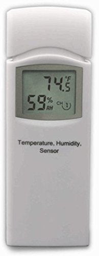 Ambient Weather WH31E Thermo-Hygrometer Sensor for WS-2902, WS-2000, WS-5000, WS-1965, WS-4000, WS-3000 and ObserverIP Series Weather Stations by AmbientWeather