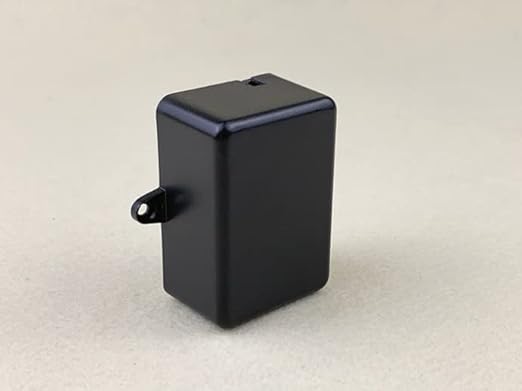 Fielect 9Pcs Dustproof Electronic Junction Box Plastic Enclosure Project Box with Ear for Electronic Projects ABS Black 2.01 x 1.38 x 0.91 inch - Image 7