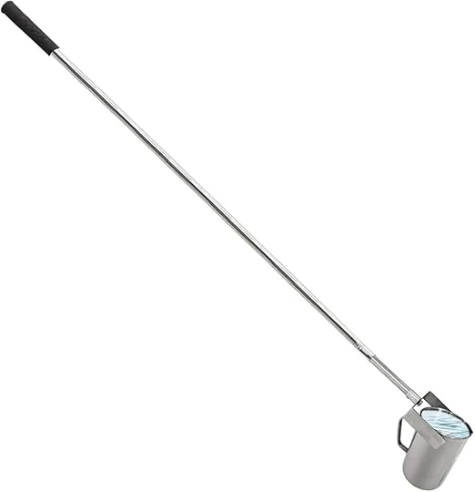 1pc Telescopic Water Sampler - 1000ml Stainless Steel Dipper Rod for Efficient Water Testing and Environmental Monitoring(Stainless Steel,0.61-1.5meters) by Unknown