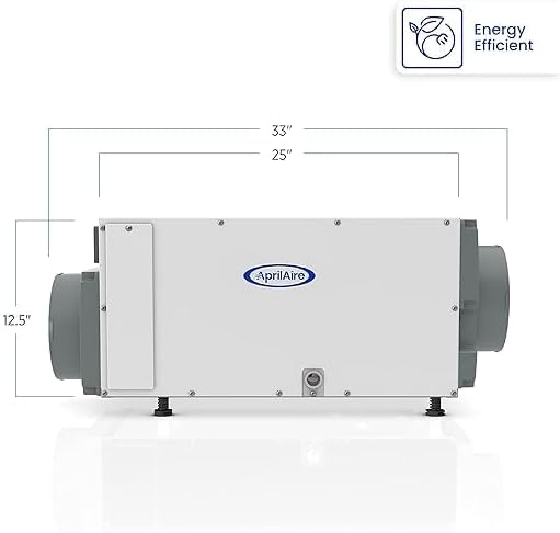 AprilAire E070 Pro Dehumidifier Bundle - 70 Pint Whole House Dehumidifier - Full Complete Kit - Crawl Spaces, Basements, Whole Homes, Commercial up to 2,800 sq. ft - 5 Year Warranty Included - Image 7