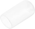 uxcell 20pcs Rubber End Caps Protective Caps 7.5mm ID Vinyl PVC Round Tube Bolt Cap Cover Screw Thread Protectors, Clear by uxcell