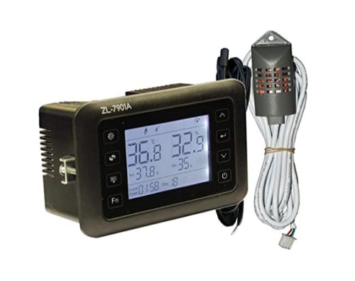 ZL-7901A, 100-240Vac, PID, Multifunctional Automatic Incubator Controller, Temperature Humidity for Incubator by Unknown