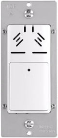 Eaton HDFS3P1-W-L Humidity Sensor and Bath Fan Control Single Pole, White by Eaton