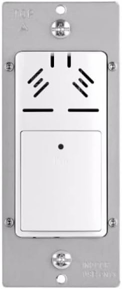 Eaton HDFS3P1-W-L Humidity Sensor and Bath Fan Control Single Pole, White by Eaton