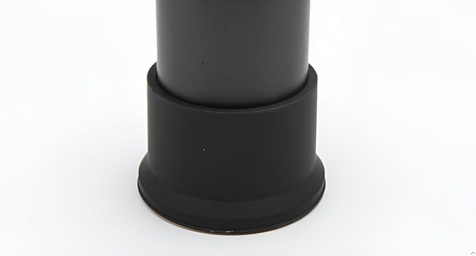 Flyshop 2", 50 mm, Patio Round Chair Leg Caps, Furniture Table Feet Covers Floor Protectors, Anti-Skid Durable Thick Rubber Leg Tips, 8 Pack, Black - Image 3