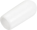 uxcell 20pcs Rubber End Caps 6mm ID Vinyl Round End Cap Cover Screw Thread Protectors White by uxcell