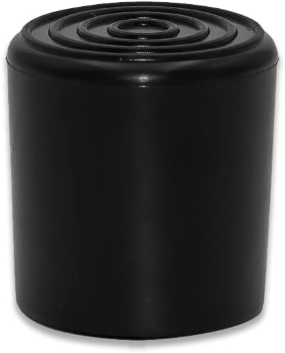Flyshop 7/8", 22 mm, Patio Round Chair Leg Caps, Furniture Table Feet Covers Floor Protectors, Flexible Anti-Scratch PVC Legs Tips, 8 Pack, Black - Image 3