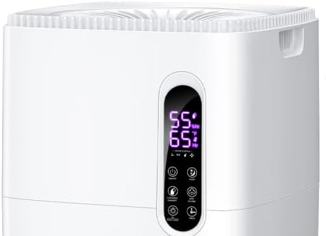 White Humidifier Accessories for Home, Office, Plants by MONISEN