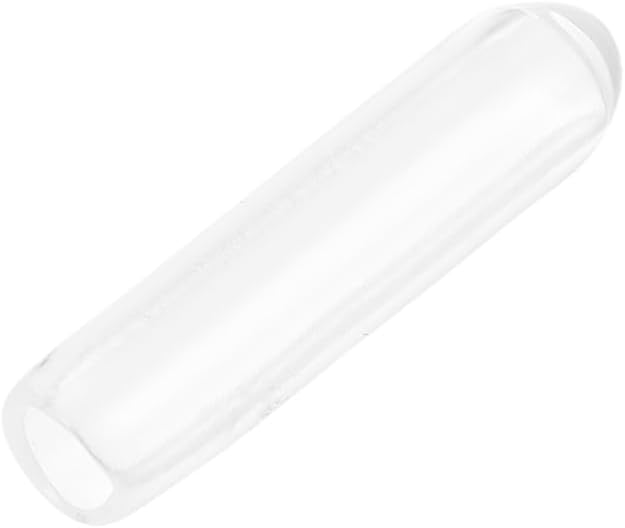 uxcell 20pcs Rubber End Caps Protective Caps 2.5mm ID Vinyl PVC Round Tube Bolt Cap Cover Screw Thread Protectors, Clear by uxcell