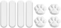 Eco-Friendly Pet Food Desiccant - 100% Natural Clay Dehumidifying Sticks, 3-Size Bundle for Large/Small Storage Bins, Odorless Moisture Traps (1 set each of strip + cat paw.) by Unknown