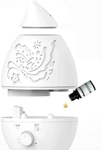 Comfort Cool Mist Humidifier - Filterless, Small, Ultrasonic, Quiet - Large Room Home Air Vaporizer for Babies - Diffuser and Essential Oil Tray(White) - Image 3