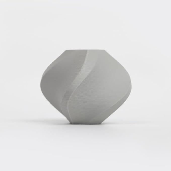 R3D PLA Filament 1.75mm, 0-370 mm/s High Speed PLA Printing, Dimensional Accuracy +/- 0.02mm, 1KG (2.2lbs) Clear Plastic Spool 3D Printer Filament (Matte Grey) - Image 2