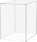 12" x 12" x 18" Clear Acrylic Display Box with One Open Side No Lid Versatile Tall Plexiglass Retail Product Riser Storage Bin or Wedding Floral Centerpiece Pedestal by Marketing Holders by MarketingHolders