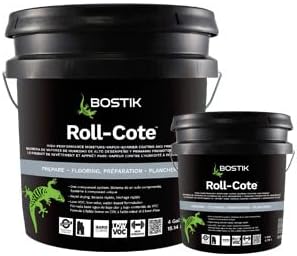Bostik Roll-Cote High-Performance Moisture Vapor Barrier Coating and Primer 4 Gallon Pail by Bostik