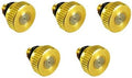 Micro-Mist Nozzle- Garden & Patio Misting System, Cooling Brass Nozzles with 0.012 Inch Size & 10/24 Inch Thread (Pack of 5) by cooloff